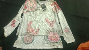 Zara Floral top