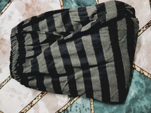 Striped Cropped Payjama