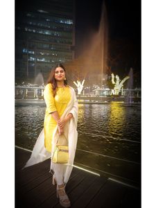 Kurta With Matching Dupatta