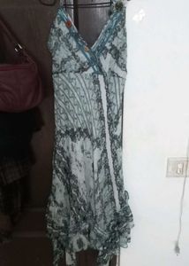 Boho Print Midi Dress