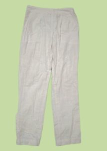 Off-white Cotton Trousers
