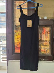 Classic Black Spaghetti Strap Dress