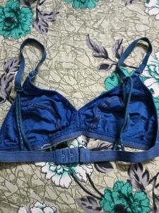 Blue Bra mini heart' ♥