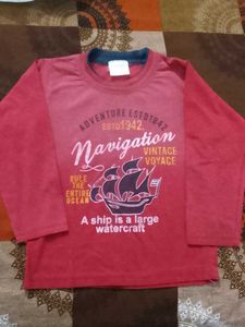 Boys 'Navigation' Long Sleeve Shirt