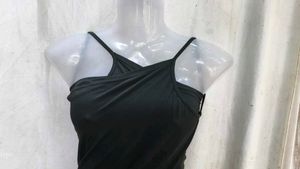 Chic Black Wrap Dress