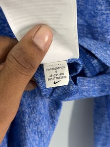 Nike Blue Long Sleeve Top