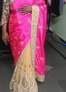 saree with blouse