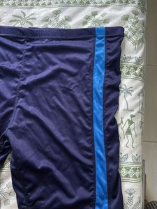 Men's Navy Blue Athletic Shorts