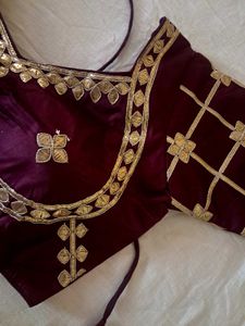Embroidered Silk Blouse