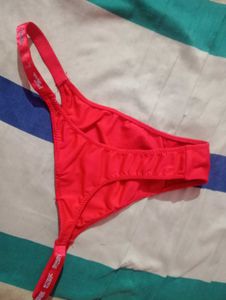 Red G-String Thong strap combo M size