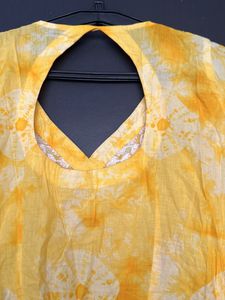 Yellow Pearl Kurta