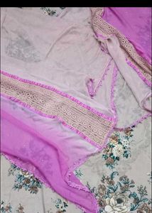 Beautiful Pink Kurta Set with Dupatta