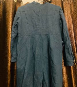 Stylish Blue Button-Up Jacket