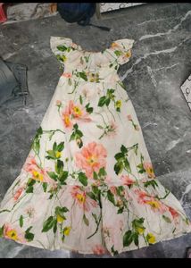 Floral Off-Shoulder Maxi Dress