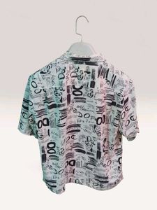 Graphic Print Short Sleeve Shirt
