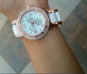 #Beautiful White Watch