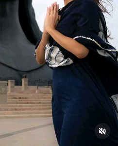 Offer Blue Anarkali Dress