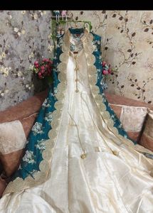 Floor length anarkali gown