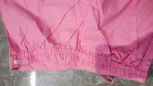 Cotton Pant Light Magenta Colour