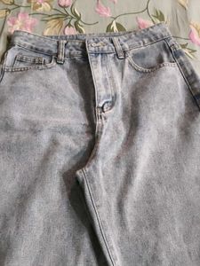 Light Wash Wide Leg Jeans