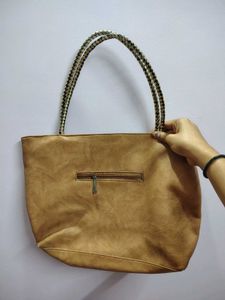 Stylish Brown Tote Bag