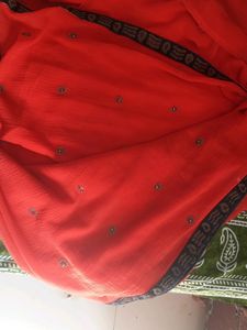 New chiffon saree