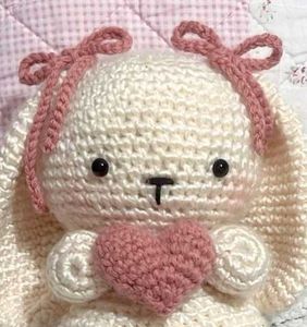Handmade Crochet Bunny Plush Toy