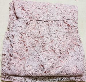 Pink Lace Mini Dress