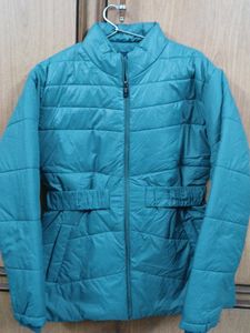 Teal Puffer Jacket