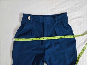 Women's turquoise Wide Leg Pants waist 28