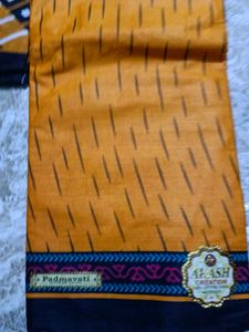 Vibrant yellow suit unstitched