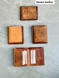 Genuine Hunter Leather Wallet Unisex