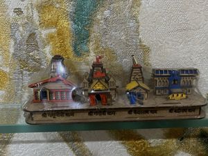 Char Dham Replica Showpiece