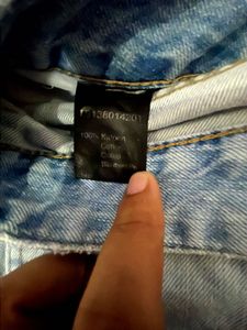 Light Wash Denim Shorts