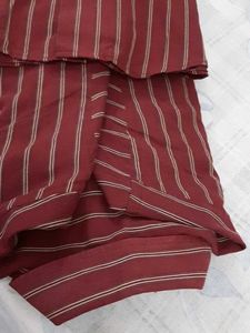 Men's Striped Button-Down Shirt