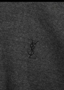 Men's Grey Turtleneck Sweater