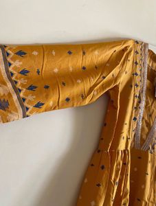 Elegant Mustard Yellow Kurta Set