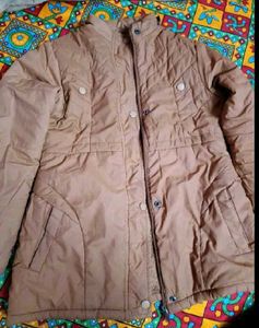 Cozy Tan Padded Jacket