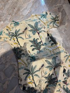 Unique Tropical Print Kurta Set