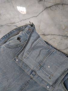 Pocket Pinafore Dungree Jeans