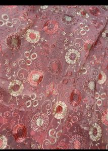 designer pink Embroidered Lehenga Choli set