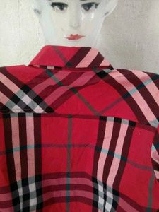 Classic Plaid Long Sleeve Button-Up Shirt