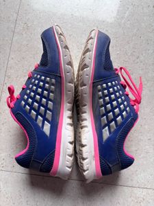 Reebok Navy Pink Running Shoes