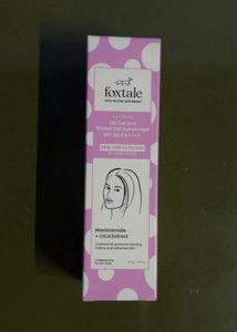 Foxtale Oil Control Water Gel Sunscreen SPF 50