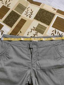Grey Casual Shorts