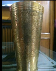 Brass Lassi Glass