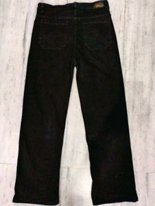 Black Straight Leg Jeans