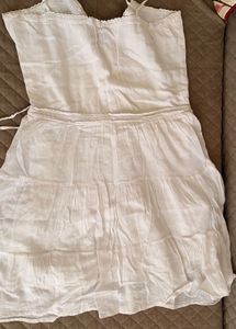 Chic White Tiered Sundress
