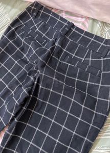 Classic Plaid Slim Fit Pants
