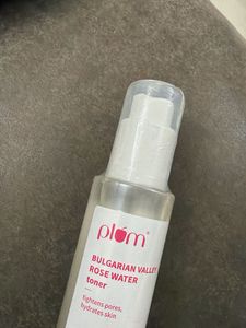 Plum Bulgarian Rose Water Toner 150 ml Free deliv